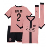 Paris Saint-Germain Achraf Hakimi #2 Koszulka Trzecia dzieci 2024-25 Krótki Rękaw (+ krótkie spodenki)